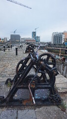 view of the city from the river