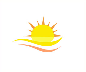sun vector illustration LOGO FOR YOUR COMPANY
