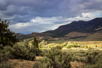John Day Fossil Beds National Monument Mountains and Rock Features