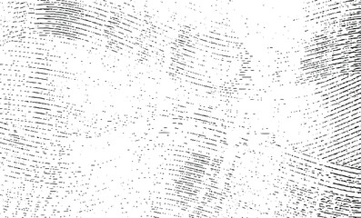 Obraz premium Swirled and curled stripes and brush strokes texture. Marble or acrylic atrwork imitation. Cool and swirly background. Abstract vector illustration. Black isolated on white. EPS10