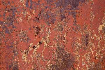 rusty metal old sheet for background. rusty texture