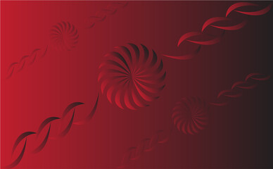 Fototapeta na wymiar swirl flower background illustration.Abstract maroon color background.