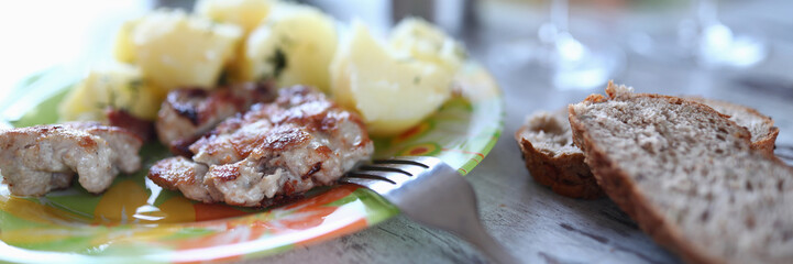 Yummy portion for one person