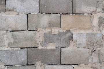 White brick wall. Stone wall texture. 