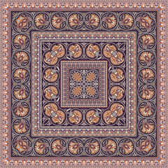 Vector decorative ethnic ornamental illustration