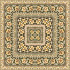 Vector decorative ethnic ornamental illustration