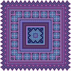 Vector decorative ethnic ornamental illustration