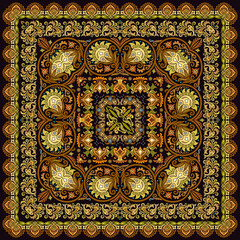 Vector decorative ethnic ornamental illustration