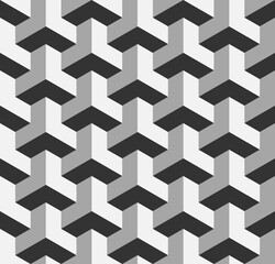 Abstract seamless cubes background