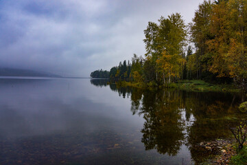 Lake in autumn