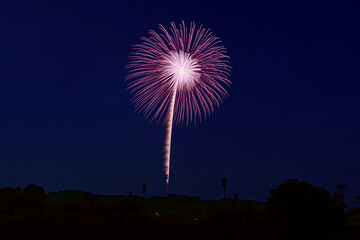 いせはら芸術花火大会「メッセージ花火」