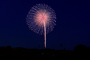 いせはら芸術花火大会「メッセージ花火」