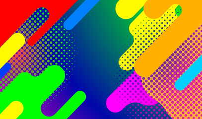 bright colorful diagonal abstract vector background