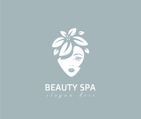 Beauty spa logo design