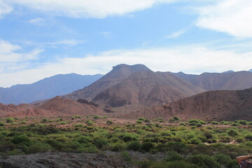 Fototapeta na wymiar Montañas del desierto