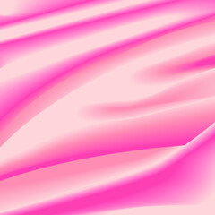 Pink Fabric Satin Abstract Background Vector