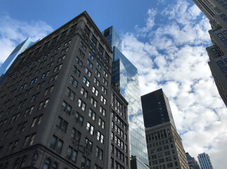 Fototapeta na wymiar Buildings in Manhattan, New York