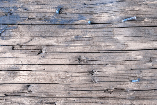 Wood Table Texture. Timber Plank Surface Wall For Vintage Grunge Wallpaper. Dark Grain Panel Board Table With Copy Space. Old Floor Wooden Pattern. Natural Material Backdrop.