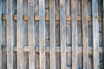 背景素材:格子模様の木の壁
