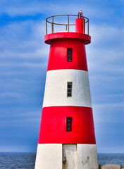 Fototapeta premium lighthouse on the coast of peniche