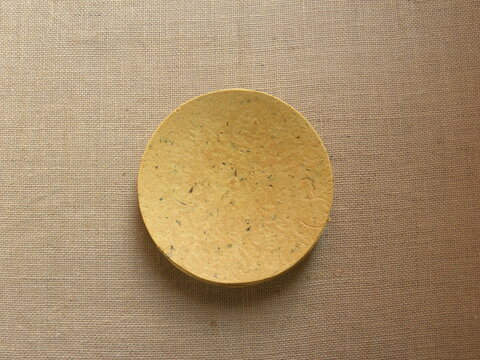 Yellow color Khakhra Indian savory snack