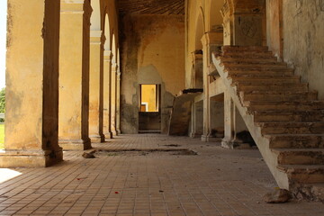 Abandoned hacienda