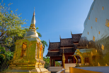 Fototapeta premium Wat Phra Singh in Chiang Mai, Thailand