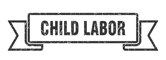 child labor grunge vintage retro band. child labor ribbon