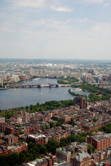 Vista de ciudad desde lo alto