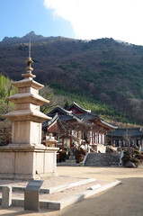 South Korea Pyochungsa Buddhist Temple
