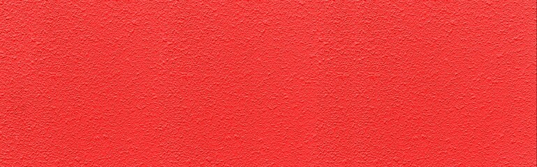 Panorama of Red cement wall texture and seamless background