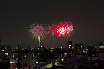 足立の花火