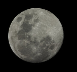 Full Moon taken with Telescope © David