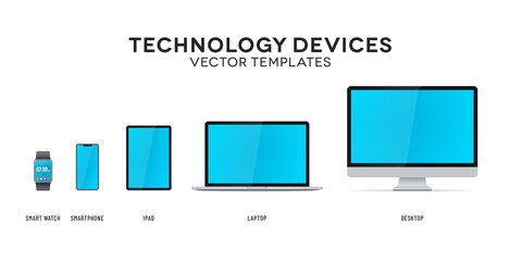 Technology Devices Mockup Set - 367047948