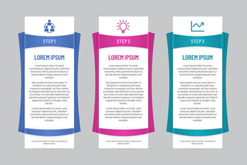 Infographic Banners with Sliding Frames