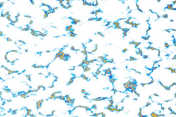 gold dark blue and white liquid oil luxury interior