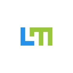 LM ML L Letter Logo Design