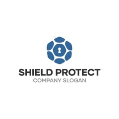 Shield Turtle Protection Logo Idea