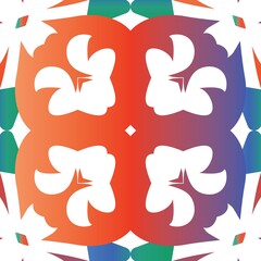 Antique talavera tiles patchwork.