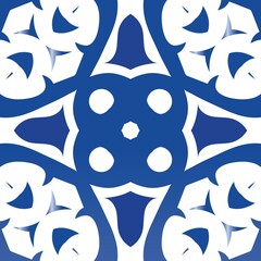 Decorative color ceramic azulejo tiles.