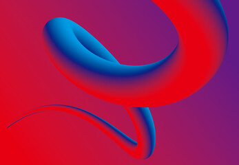 背景素材　CG　立体