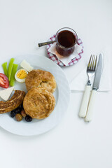 Traditional Turkish Savory Pastry 