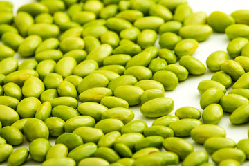Fresh soybean seeds