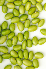 Fresh soybean seeds