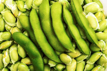 Fresh soybean seeds