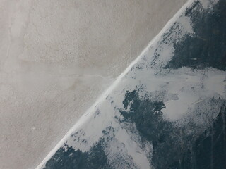 paint wall and white putty texture