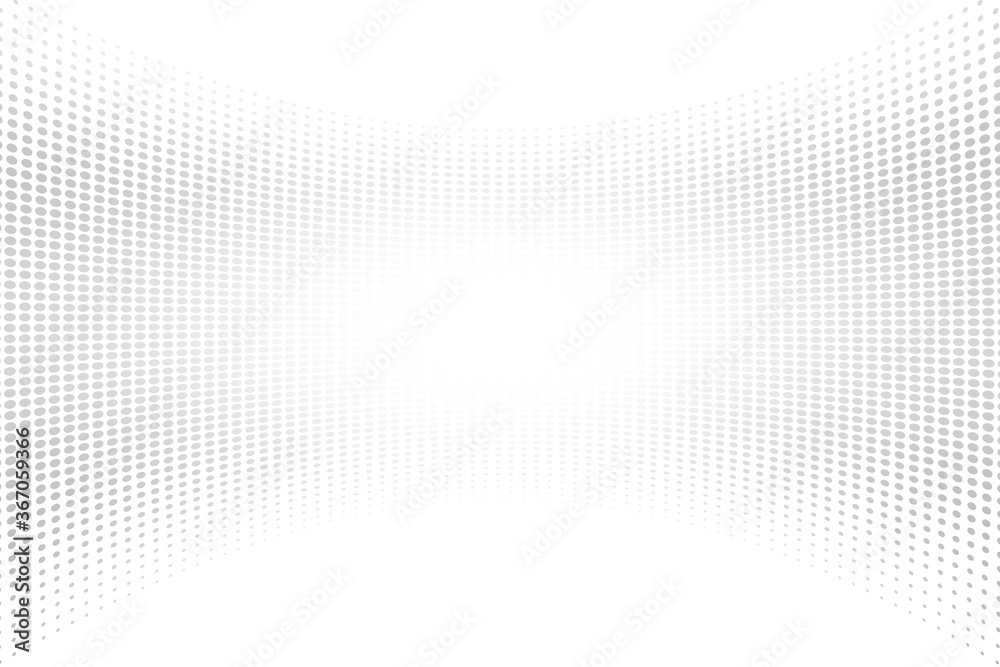 Fototapete background grey and white halftone at modern bright art. blurred pattern raster effect. abstract cre
