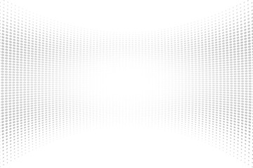 Background grey and white halftone at modern bright art. Blurred pattern raster effect. Abstract...