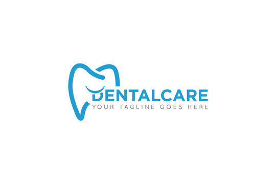 dental care logo and icon vector illustration