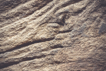 Rotten wood with lines broken pattern, weathered cracked vignette grunge texture for background